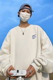 已注册/华棉秋季新高街圆领大码卫衣男宽松打底衫WY9215/P35，男装卫衣，电商B316
