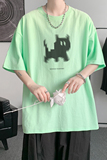 已注册/夏季日系中性百搭短袖T恤男大码体恤打底衫DT3988/P25，男装T恤，电商B316