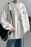 已注册/冬季保暖针织衫男潮宽松圆领毛衣休闲大码上衣MY9506/P45，男装针织衫/毛衣，电商B316