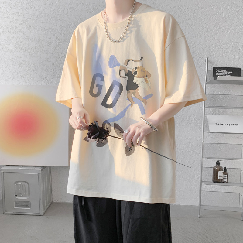 已注册/夏季紫色日系短袖T恤男运动大码体恤打底衫DT3757/P25,男装T恤,电商B316