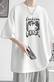 已注册/夏季白色简约舒适短袖T恤男宽松体恤打底衫DT9211/P25，男装T恤，电商B316
