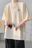 已注册/夏季可爱风半袖短袖T恤男生宽松体恤打底衫DT1707/P25，男装T恤，电商B316