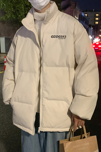 夜景冬季羽绒棉衣男加厚保暖棉服情侣棉袄大码立领外套MY333/P90图片