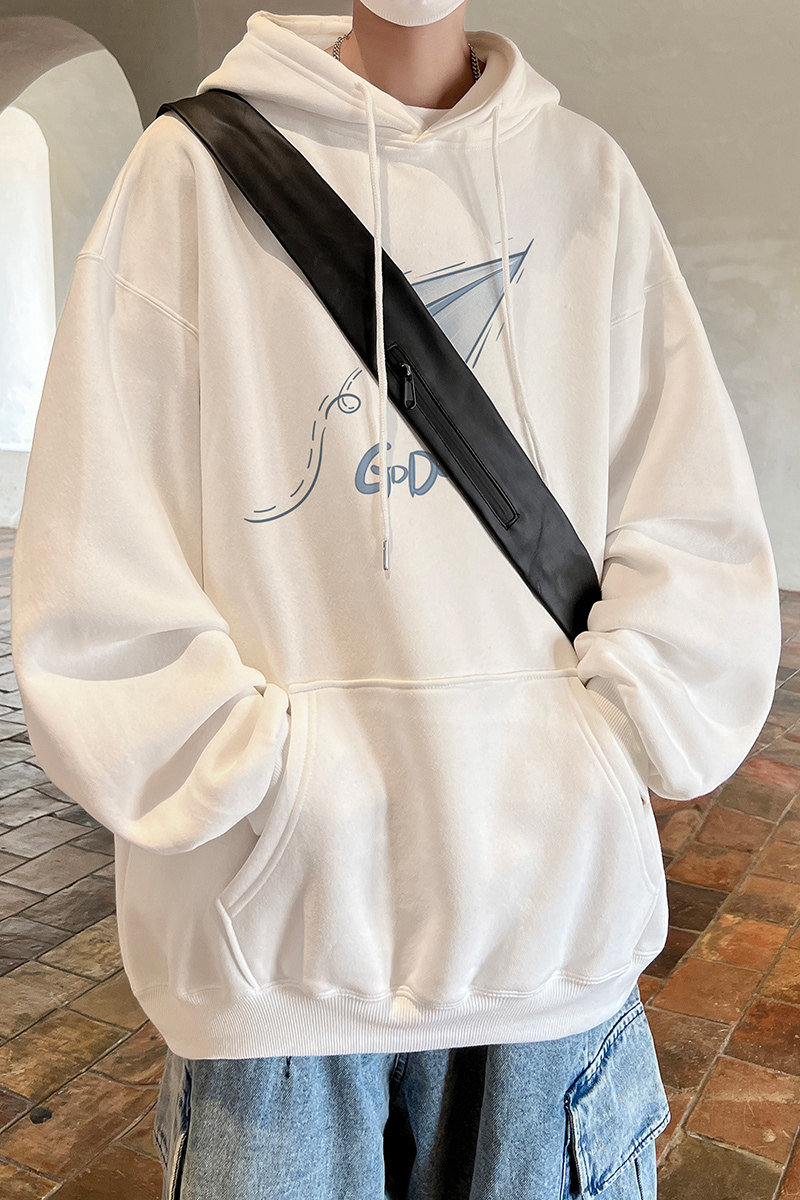 已注册/华棉秋季卫衣男加厚休闲港风上衣潮流风打底衫WY9135/P50,男装卫衣,电商B316
