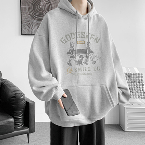 已注册/华棉秋季潮流连帽卫衣男生圆领打底衫上衣外套WY9234/P50图片