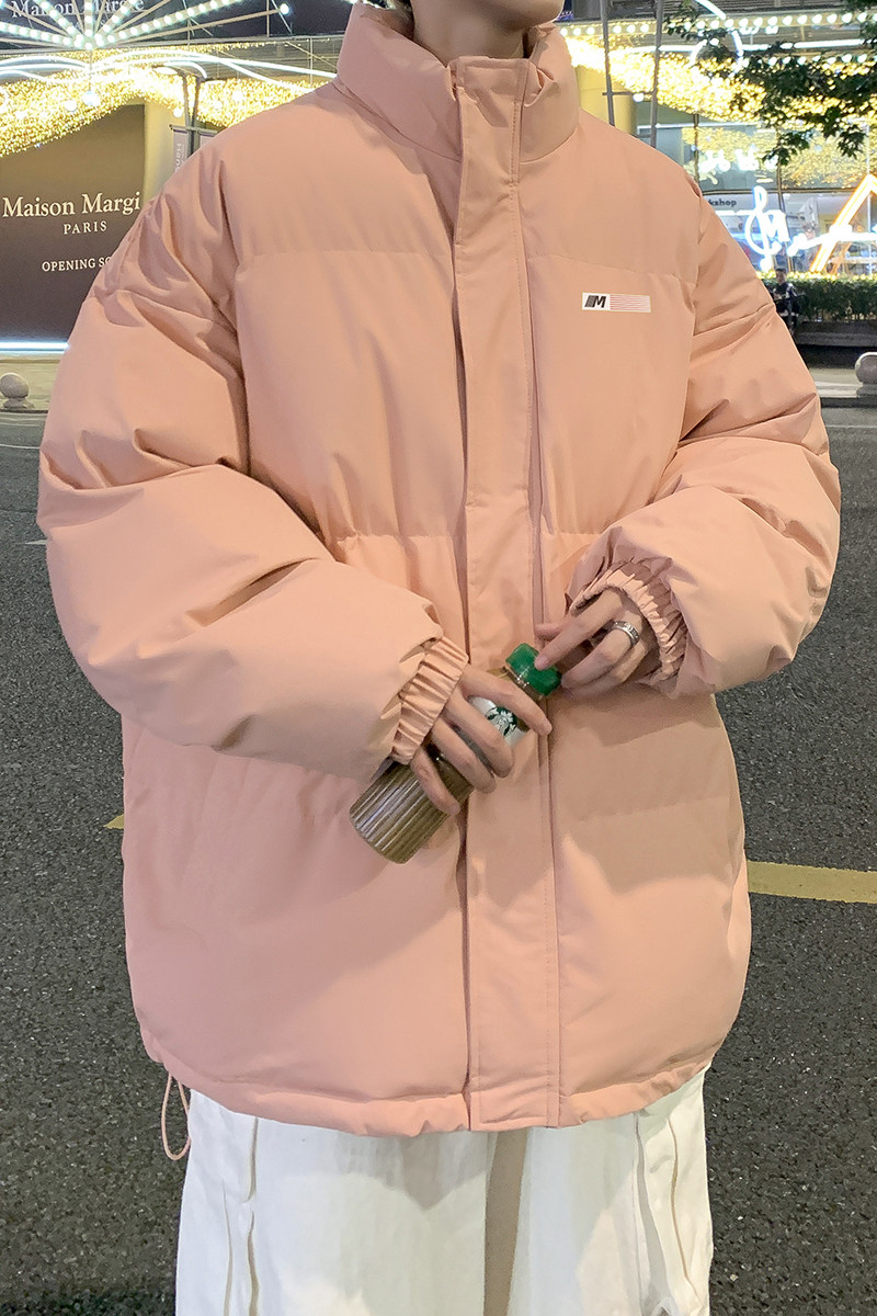 冬季青年百搭立领面包服男潮大码保暖棉衣宽松休闲外套MF9573/P90,男装棉衣,电商B316