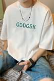 已注册/夏季流行字母印花短袖T恤大码男体恤打底衫DT5133/P25，男装T恤，电商B316