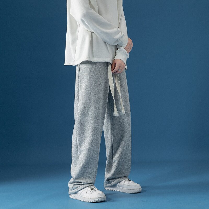 冬季全棉大毛圈大码卫裤男运动裤休闲裤S-6XL码YD556/P35加绒/P45,男装休闲裤,电商B316