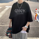 已注册/克莱因蓝短袖T恤男夏季港风半袖大码体恤打底衫DT6677/P25，男装T恤，电商B316