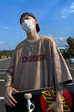 水洗重磅夏季新款卡通潮牌短袖T恤宽松男生打底衫体恤DT1050/P35，男装T恤，电商B316