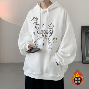 已注册/秋季港风流行卫衣男打底衫外套上衣青年WY9441/P45加绒P50图片