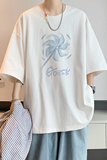 已注册/夏季大风车印花短袖T恤男生大码体恤打底衫DT6011/P25，男装T恤，电商B316