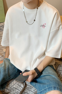 已注册/夏季休闲内搭半袖短袖T恤男大码体恤打底衫DT6380/P25图片