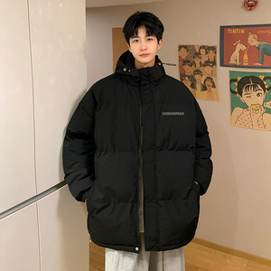 冬季休闲潮流面包服潮大码保暖棉衣情侣立领加厚外套 MY1171/P100图片