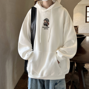 已注册/华棉秋季连帽卫衣男情侣款打底衫大码宽松外套WY1212/P50图片