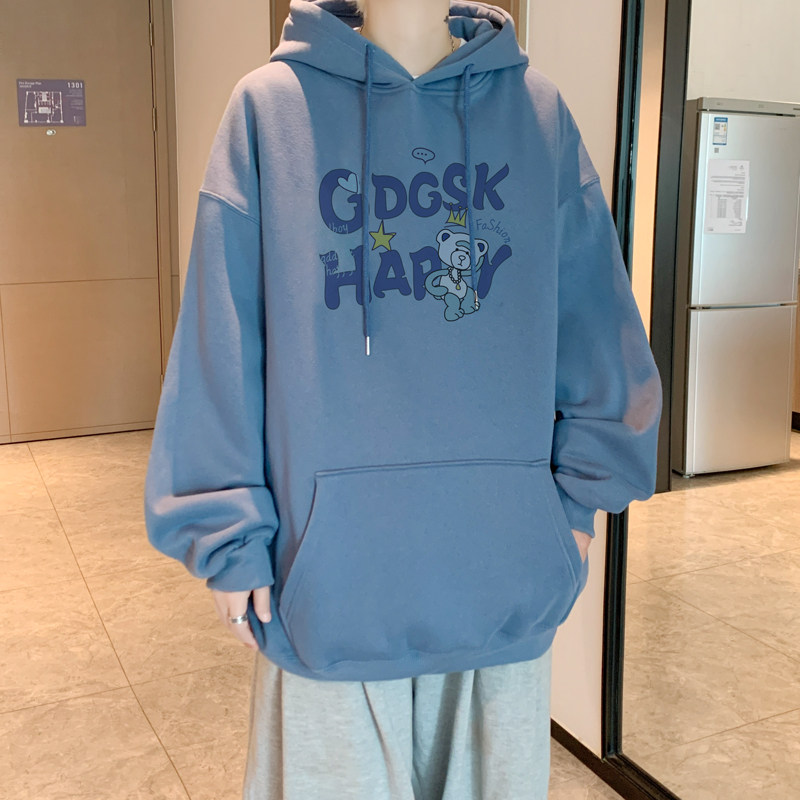 已注册/秋季外景港风加厚男大码打底衫长袖外套WY9144/P50加绒P55图片