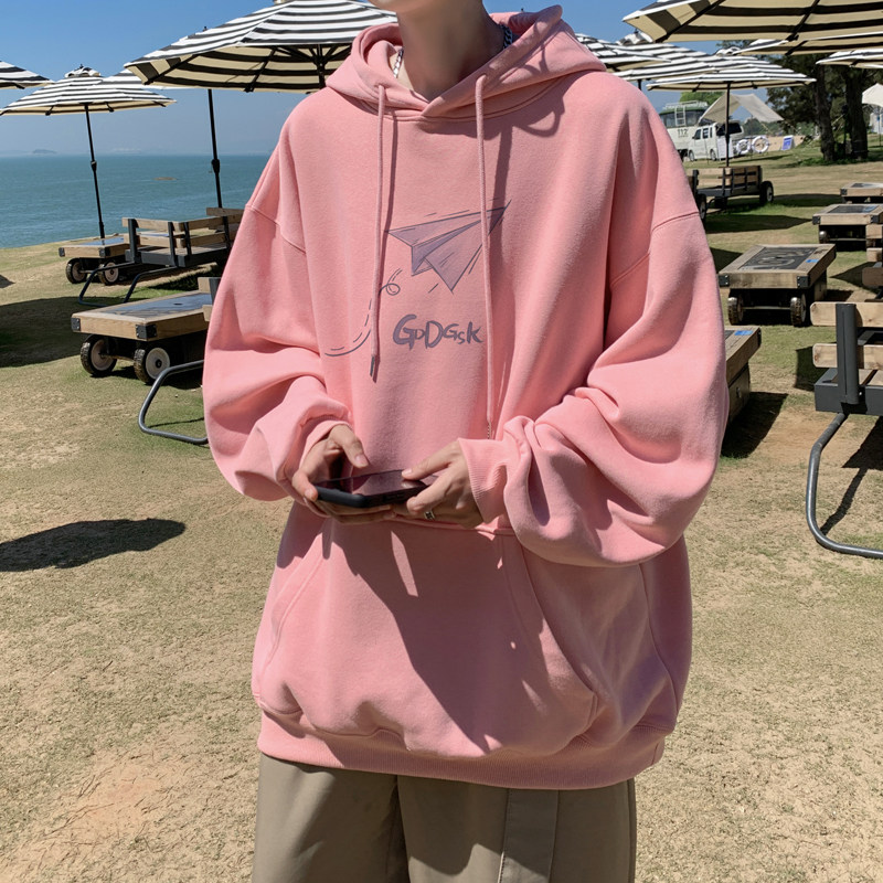 已注册/华棉秋季新连帽卫衣情侣男生宽松运动外套WY2991/P50,男装卫衣,电商B316
