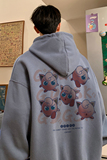 已注册/秋季港风潮流连帽卫衣男宽松大码打底衫WY9287/P50加绒P55，男装卫衣，电商B316