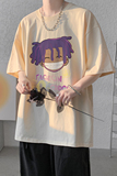 已注册/夏季新印花短袖T恤男生半袖港风体恤打底衫DT3016/P25，男装T恤，电商B316