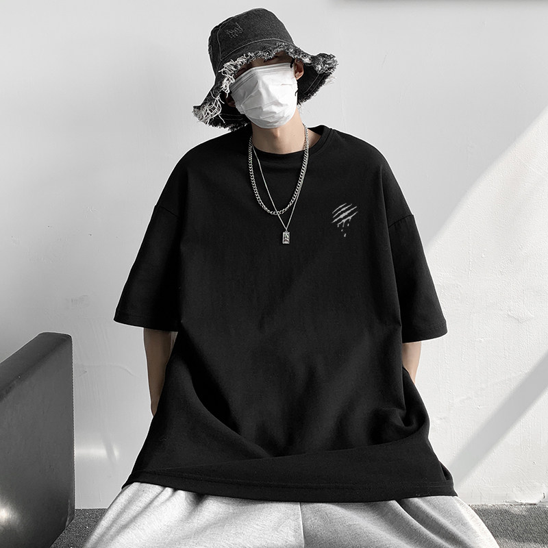 已注册/夏季个性印花短袖T恤男体恤打底衫半袖大码DT5500/P25,男装T恤,电商B316