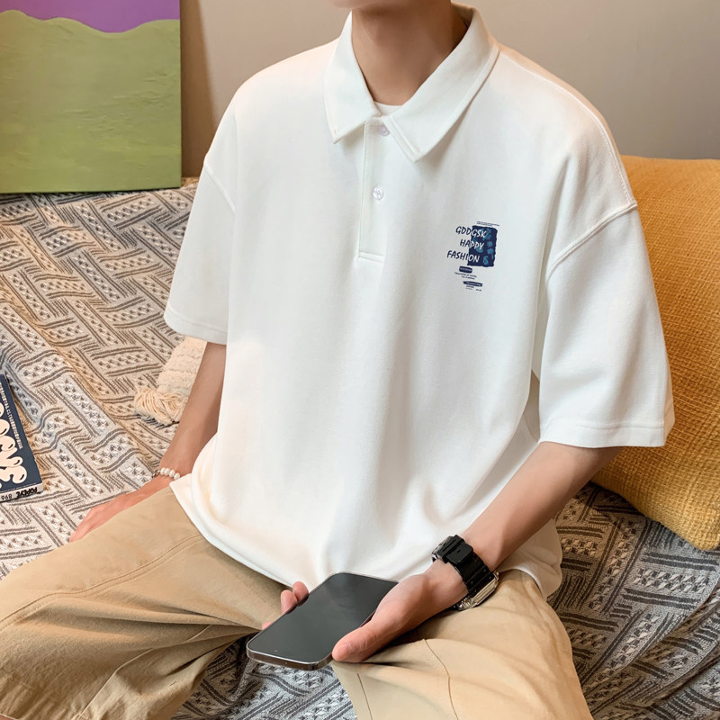 已注册/夏季新polo衫男百搭短袖T恤宽松体恤打底衫PL1069/P45图片