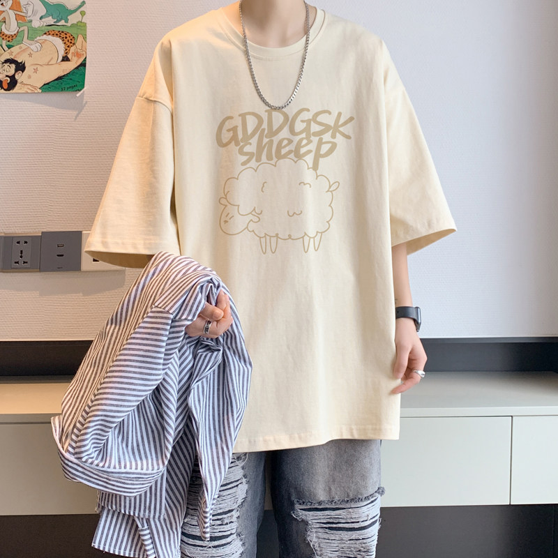 已注册/夏季淡绿色圆领短袖T恤男生大码体恤打底衫DT5471/P25,男装T恤,电商B316