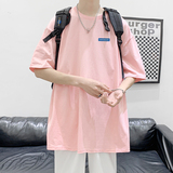已注册/2025夏季印花短袖T恤男半袖体恤打底衫情侣DT1222/P25，男装T恤，电商B316
