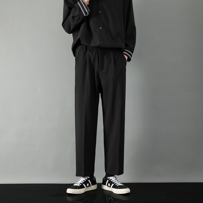 2025秋季新款直筒小西裤男垂感休闲裤宽松西装裤子XK4301/P35,男装休闲裤,电商B316