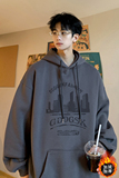 已注册/秋季ins韩版连帽卫衣男青年宽松上衣潮WY9391/P45加绒P50，男装卫衣，电商B316