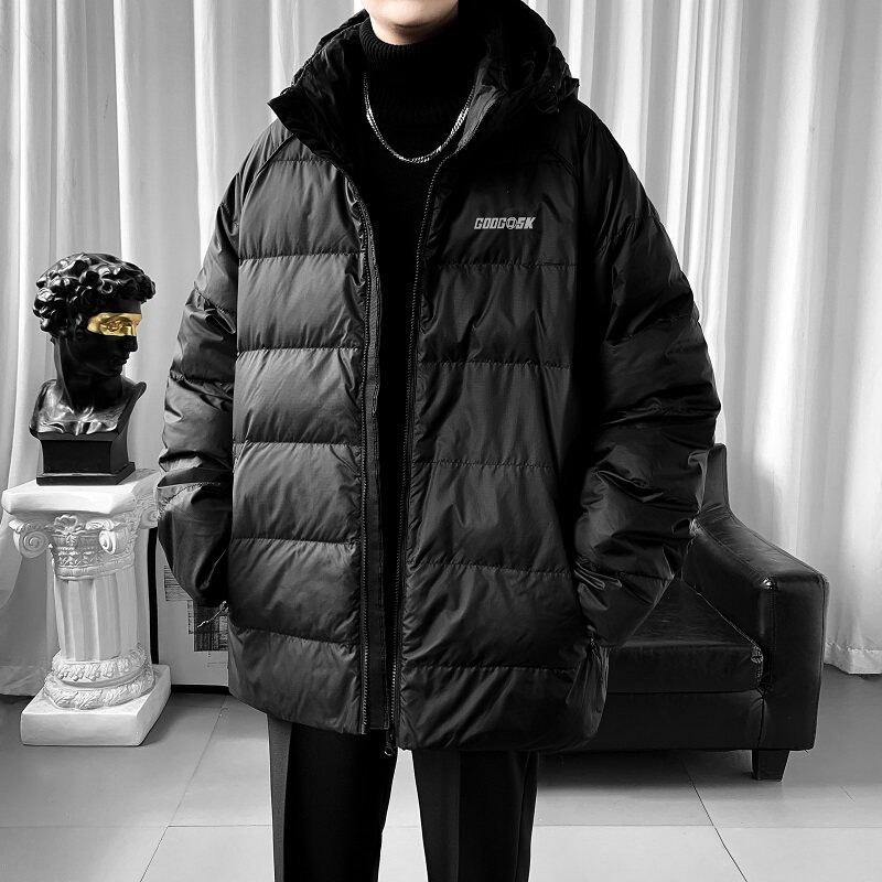 2025冬季新款加厚羽绒棉衣男港风宽松中长款棉服外套YR8869/P135,男装棉衣,电商B316