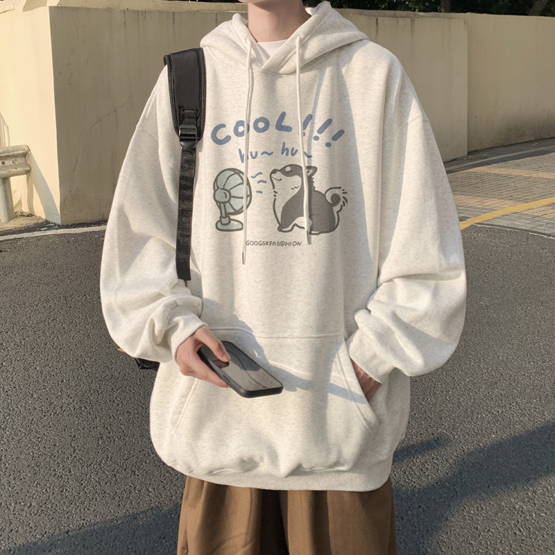 已注册/华棉秋季新学院风流行大码卫衣男宽松外套WY8291/P50,男装卫衣,电商B316
