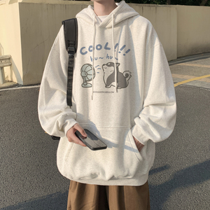 已注册/华棉秋季新学院风流行大码卫衣男宽松外套 WY8291/P50图片