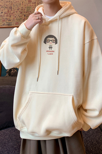 已注册/秋季重磅连帽卫衣男生潮流大码宽松外套WY9382/P45加绒P50图片