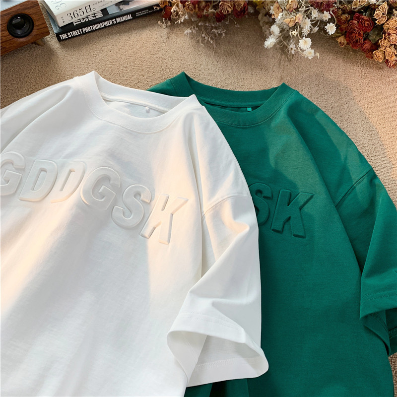 已注册/夏季港风潮牌短袖T恤男大码半袖体恤打底衫DT2699/P25,男装T恤,电商B316