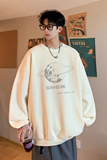 已注册/华棉秋季新通勤复古印花卫衣男宽松打底衫WY7531/P35，男装卫衣，电商B316