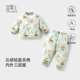 男女保暖分体棉衣棉裤 春秋冬婴儿打底夹棉 儿童内衣套宝宝秋衣秋裤