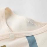 Детский хлопковый осенний лонгслив для новорожденных, 0-3 мес.