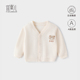 儿童开衫 宝宝外套春秋季 V领针织男童洋气纯棉上衣女婴儿休闲短款