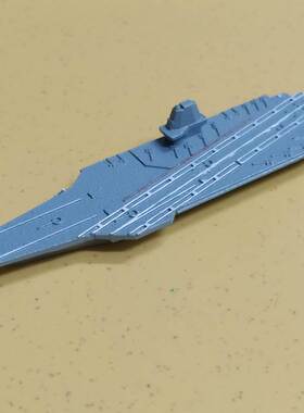 福建舰航空母舰空间站金属模型摆件战列舰052D055驱逐舰军事模型