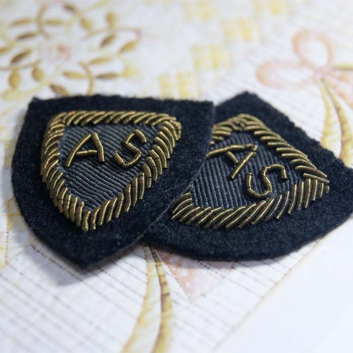 铜丝印度章AS字样徽章布贴袖章胸针胸贴胸章袖贴补丁diy材料,居家布艺,布贴,淘宝优惠券,粉丝福利购,淘宝优惠卷