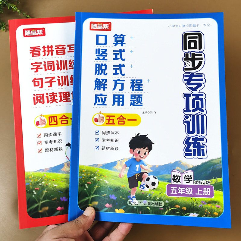 北师大版五年级上册数学专项训练
