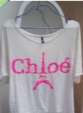 新款白色铁塔宽松圆领一字领纹套头短装短款短袖衬衫上衣