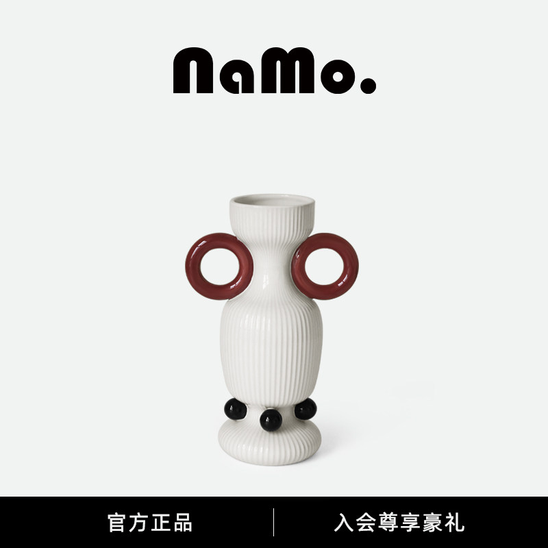 纳茉|甜甜圈系列陶瓷花瓶水培鲜花花器家居摆件玄关轻奢插花装饰,家居饰品,花瓶,淘宝优惠券,粉丝福利购,淘宝优惠卷