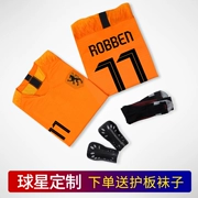 Áo đội tuyển Hà Lan 2018 World Cup phù hợp với thể thao phù hợp với đội thể thao đào tạo đội bóng quần áo quần áo bóng đá nam tùy chỉnh - Bóng đá