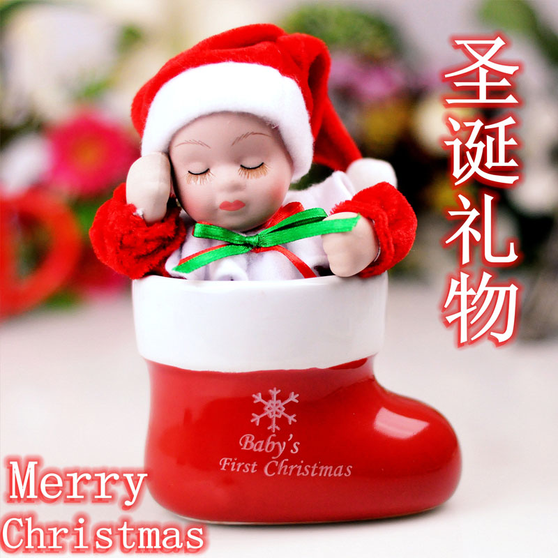 圣诞娃娃手工音乐盒