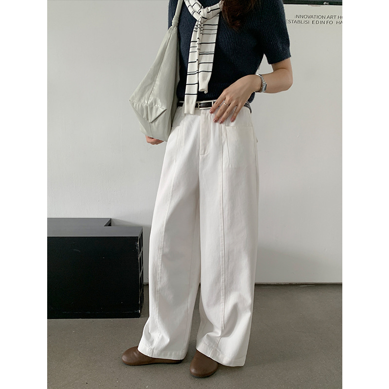 高腰XXGN版型满分韩系中休闲裤