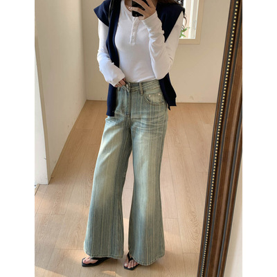 微喇裤长裤2025年夏季XXGN新款美