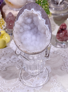 6.3cm 全抛水晶龙蛋 福利～超级闪 花朵软糖