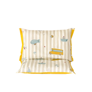 A类长绒棉儿童卡通可爱宽边信封枕套30x50cm单只装内胆套无枕芯装