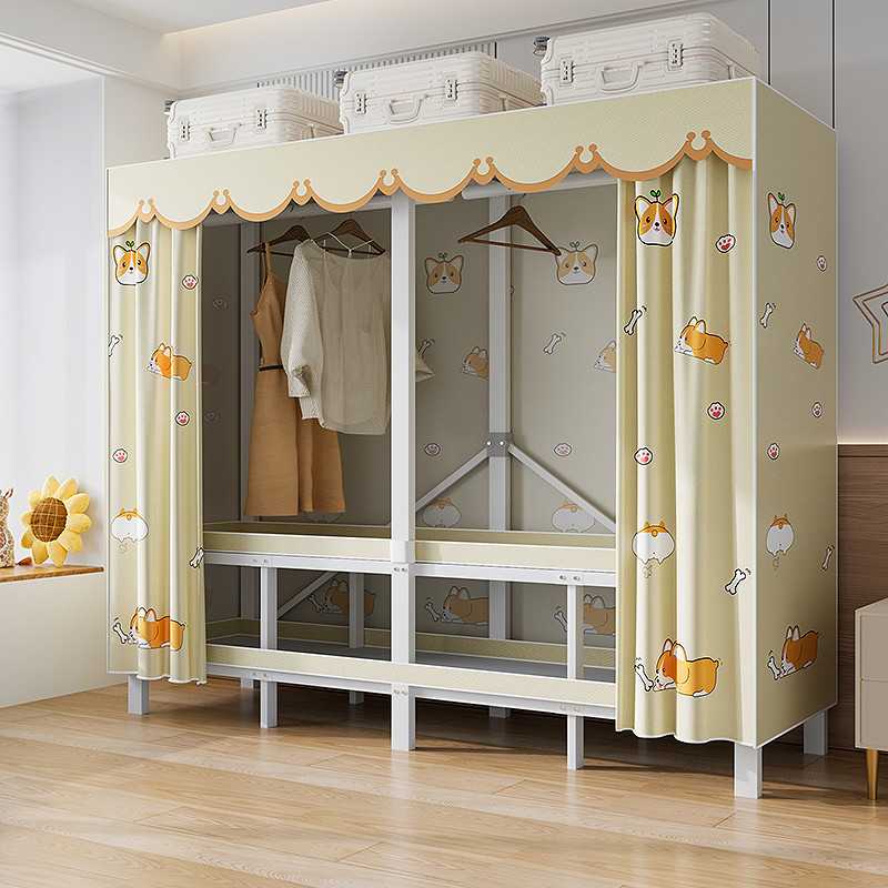 免安装简易衣柜家用卧室出租房用
